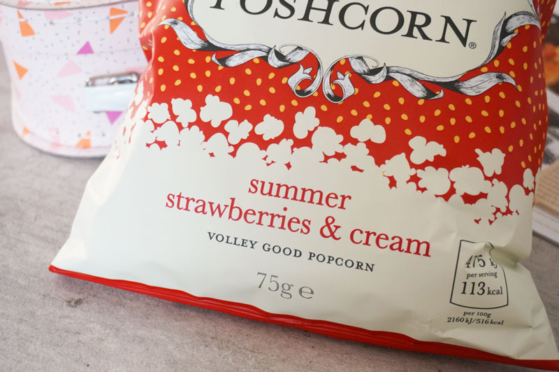 tyrrells popcorns strawberries cream