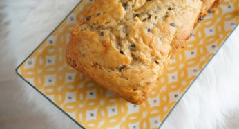 Recette comfort food : Banana bread aux pépites de chocolat