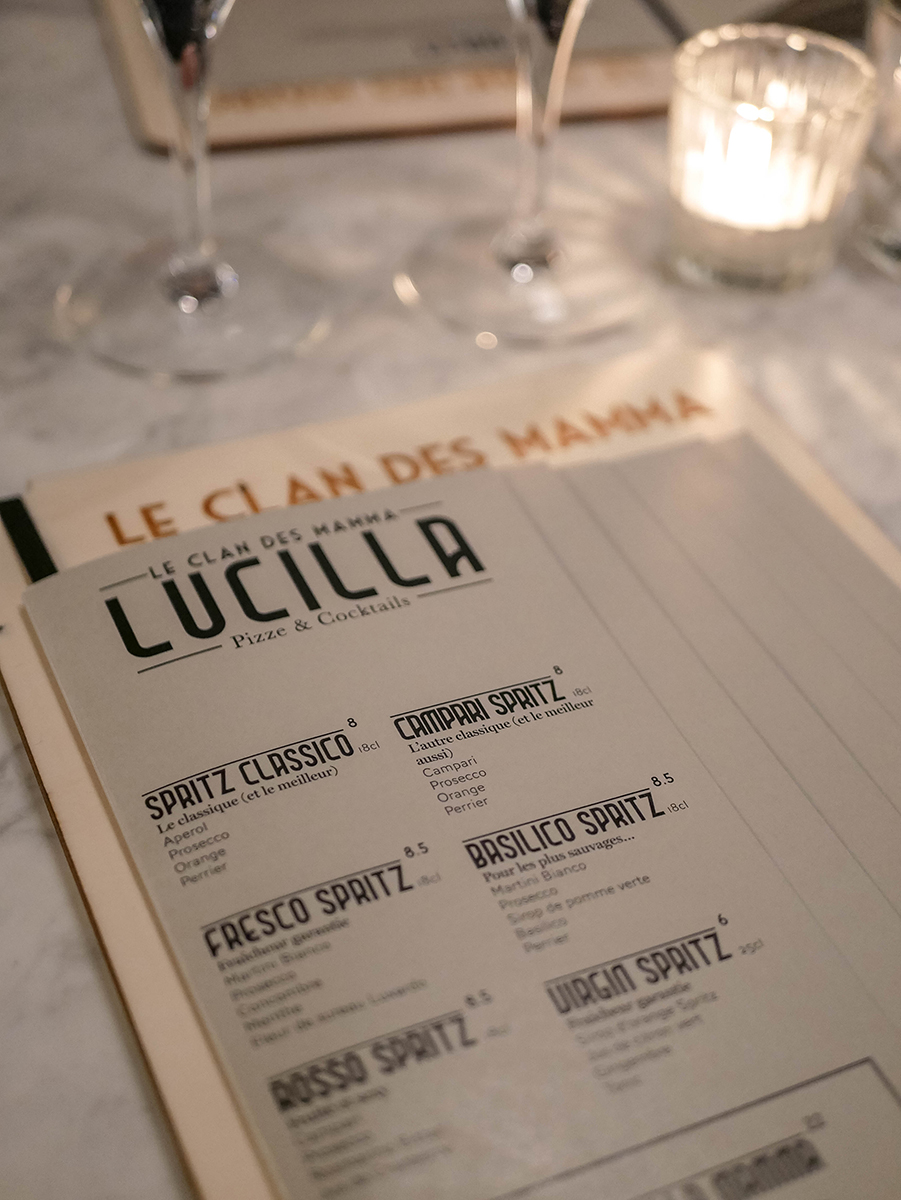 Le clan des mamma Lucilla restaurant italien Dijon