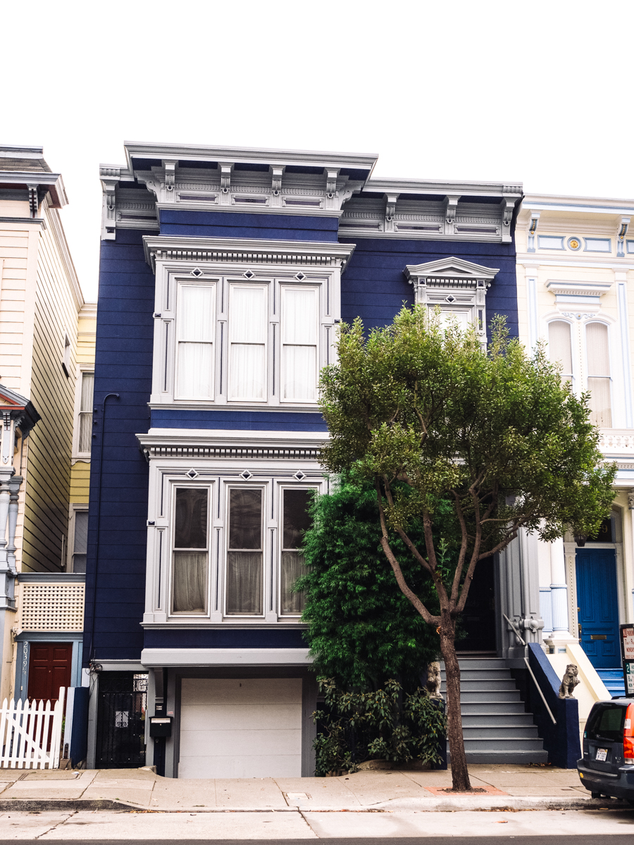 Ouest américain San Francisco Golden maison victorienne