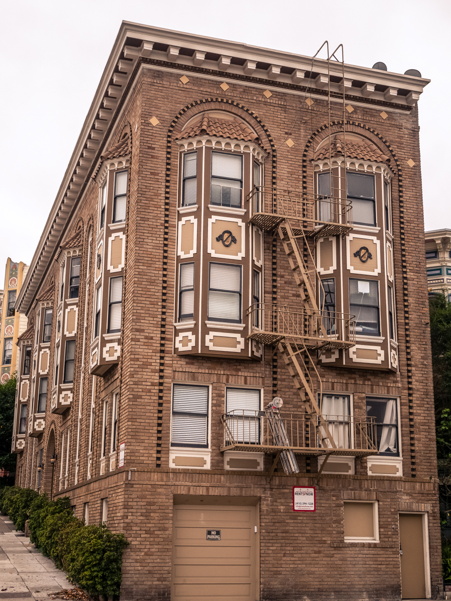 Ouest américain San Francisco Golden maison victorienne