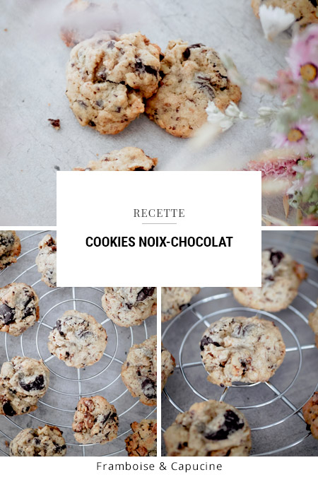 Cookies noix-chocolat