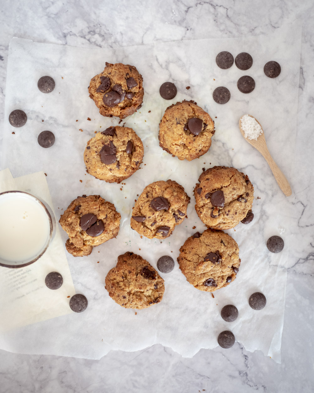 recette cookies deux chocolats