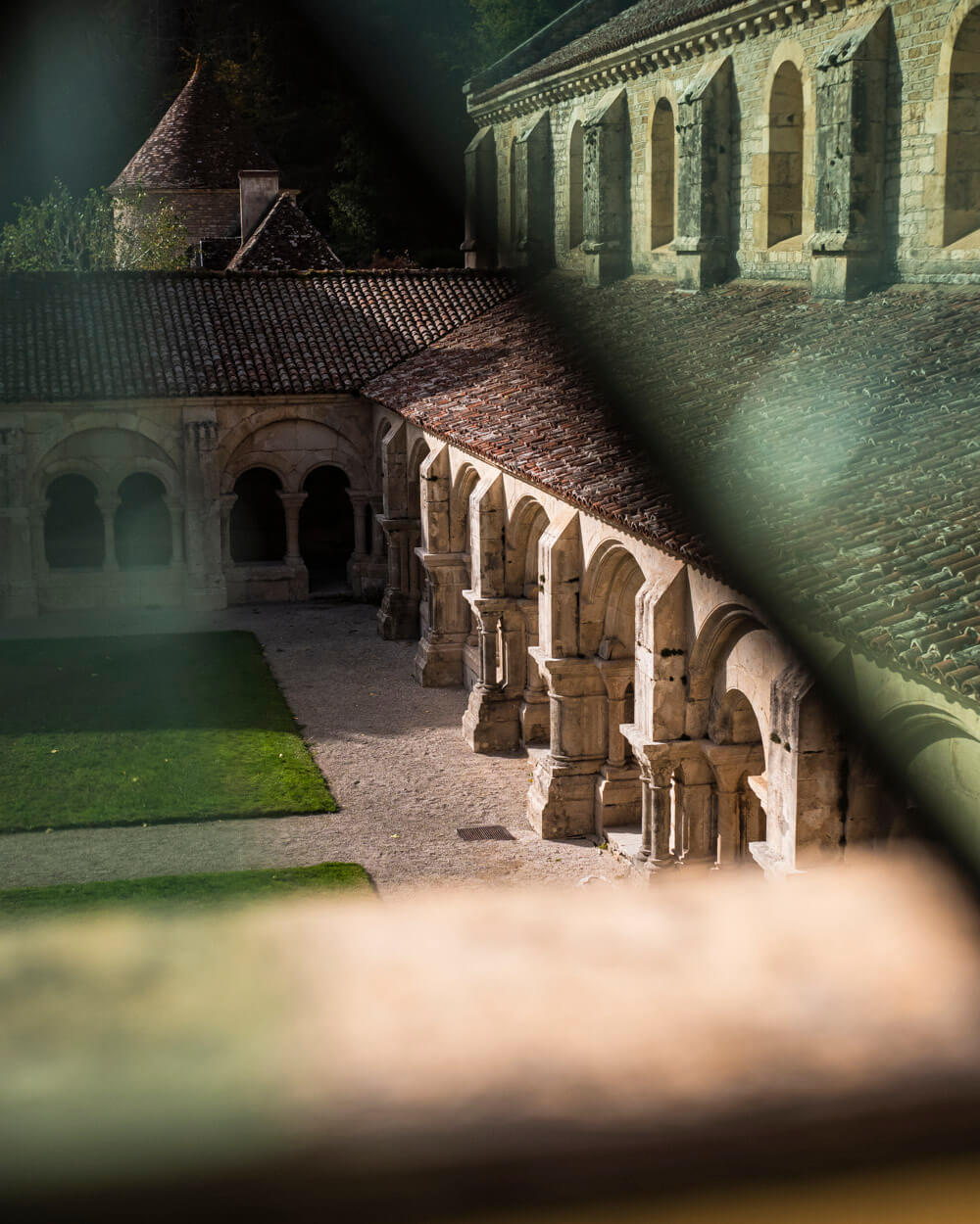 Abbaye de Fontenay le cloitre visite