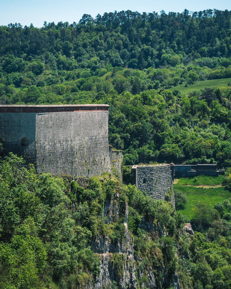 Citadelle de Besançon vue panorama