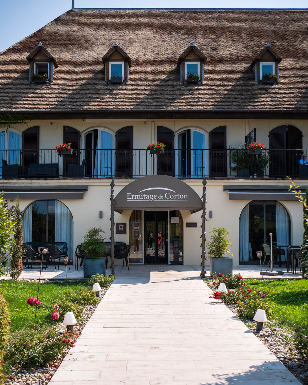 Ermitage Corton Chorey-les-Beaune hôtel restaurant