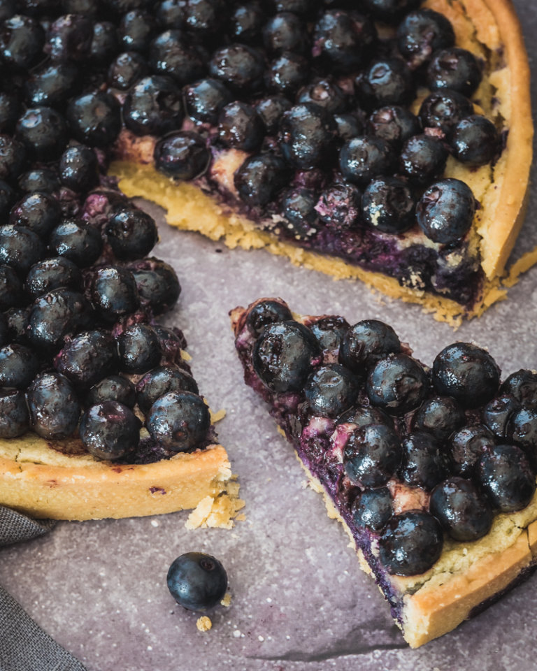 Tarte Amandine Aux Myrtilles