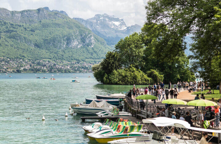 Visite de la ville d'Annecy