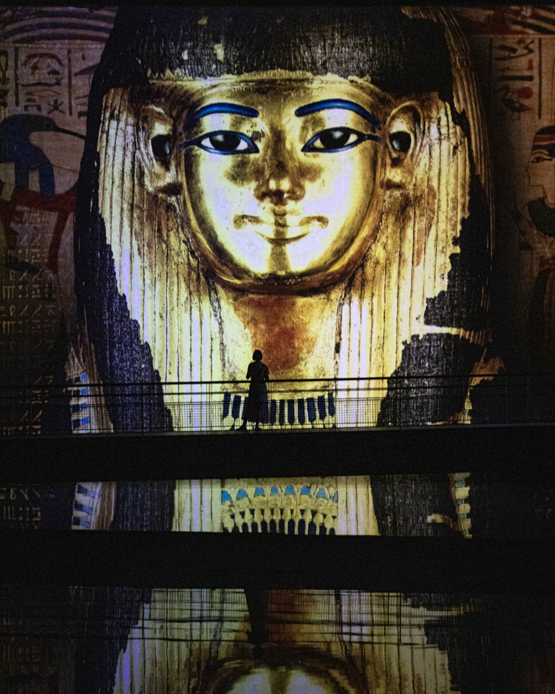 Bassin des Lumières Bordeaux Egypte