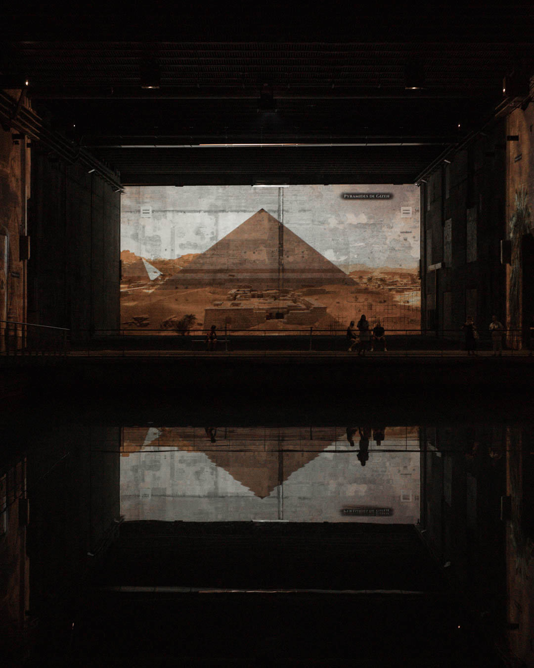 Bassin des Lumières Bordeaux Egypte